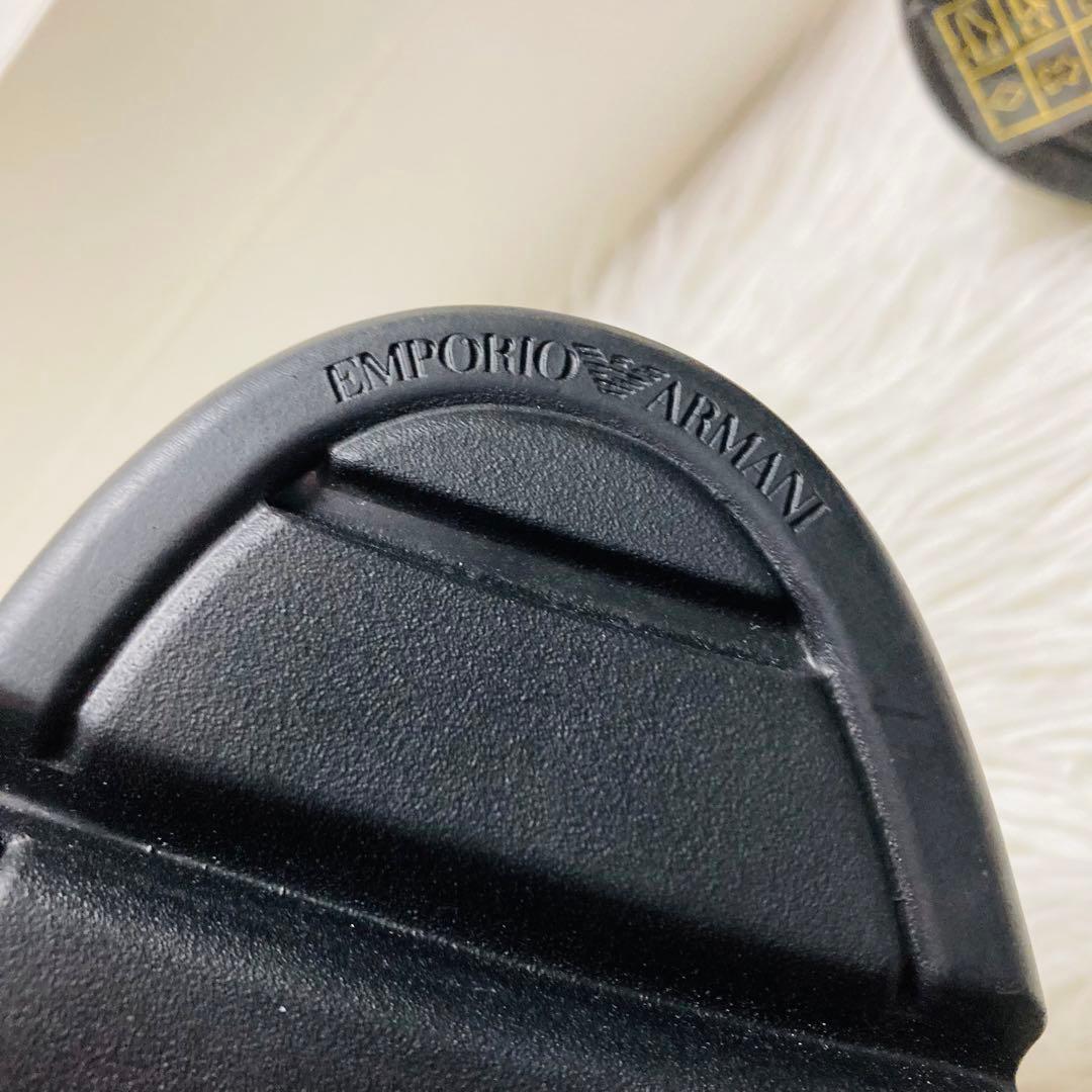 エンポリオアルマー二　UK4 ブラック　プラットフォーム　シューズ　厚底　23㎝