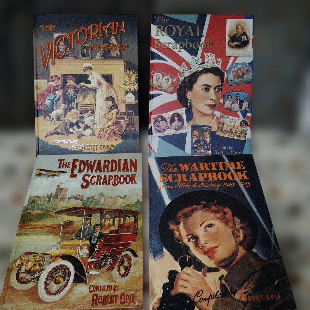 希少品ロバート・オピー編纂 スクラップブック コレクション4冊まとめ売り