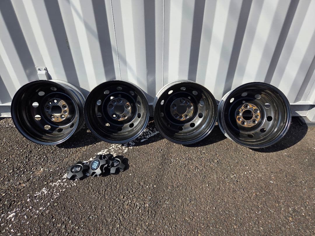 新車外し　フィアット　デュカト　純正　16インチ スチールホイール 4本セット