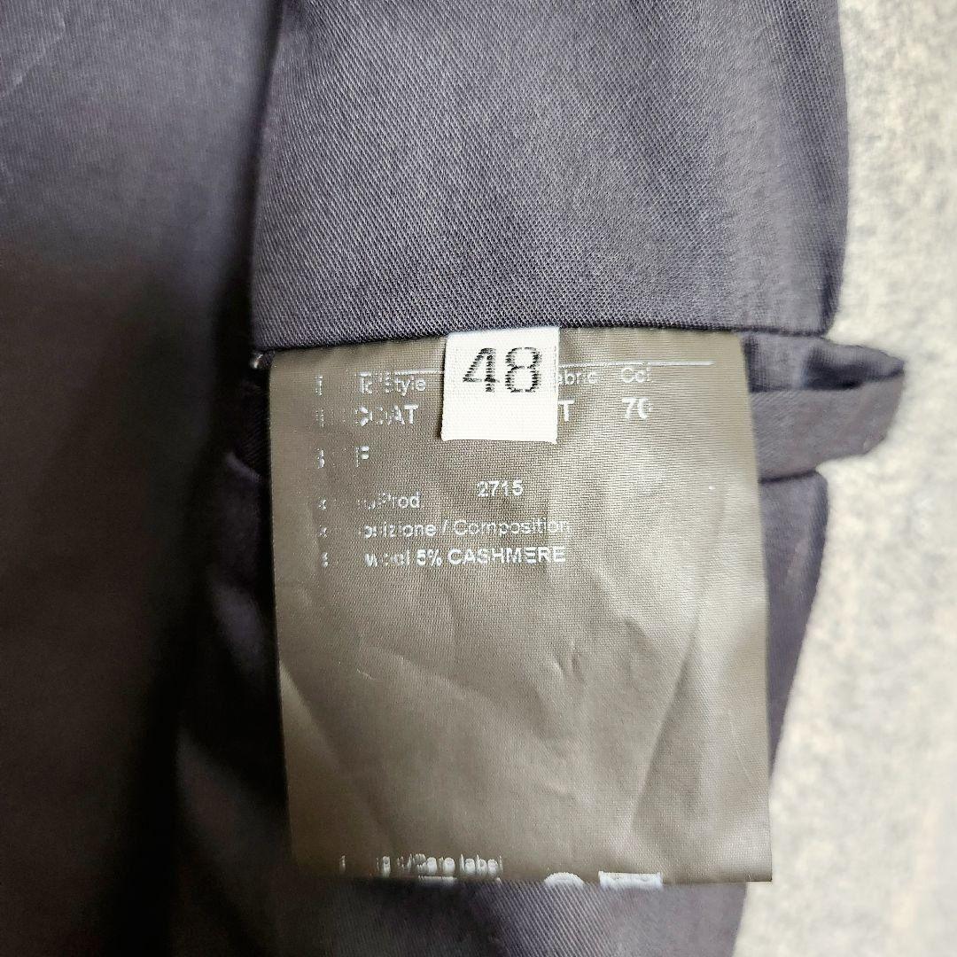 【極美品】ROW ロイヤルロウ カシミヤ混チェスターコート グレー48