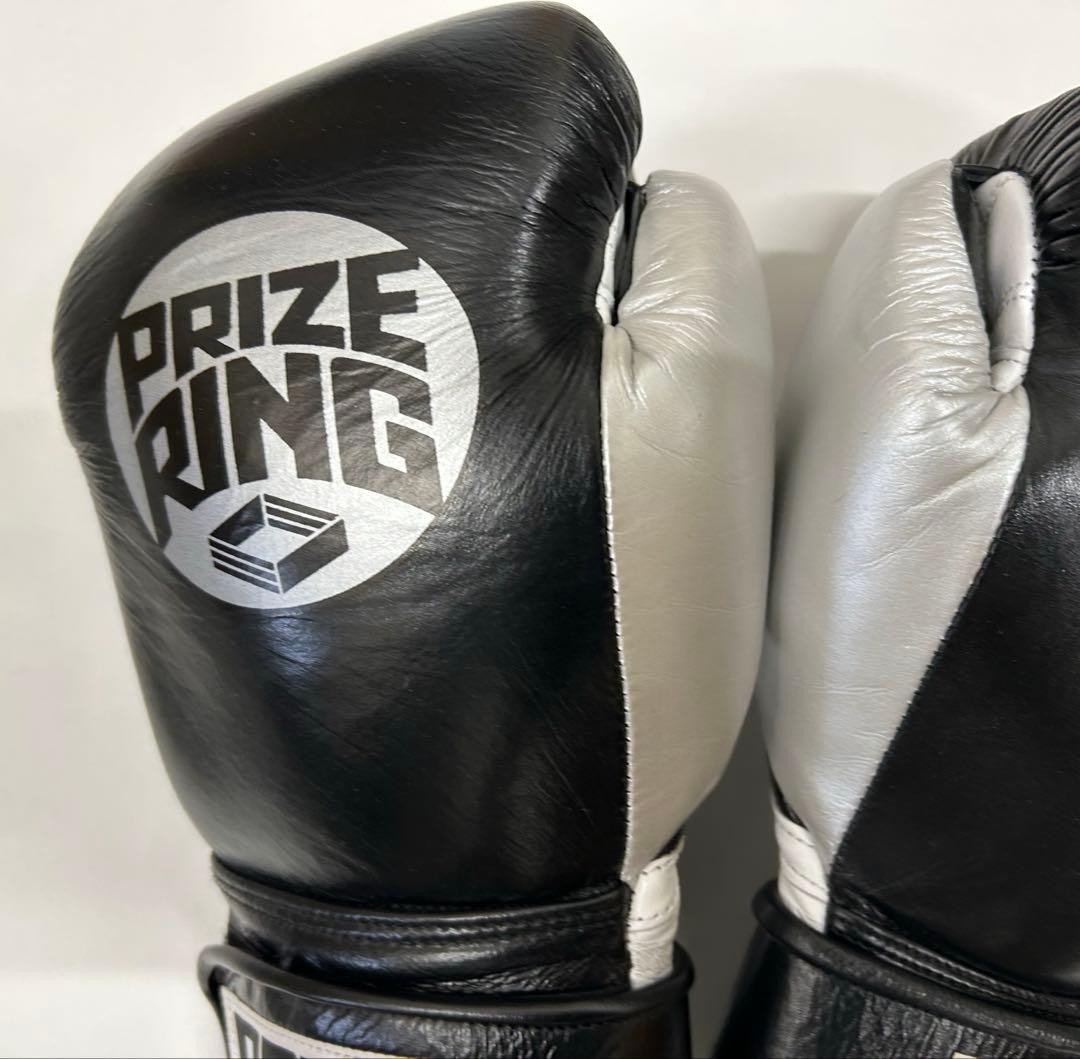 プライズリング　ボクシンググローブ　本革製 10oz 黒