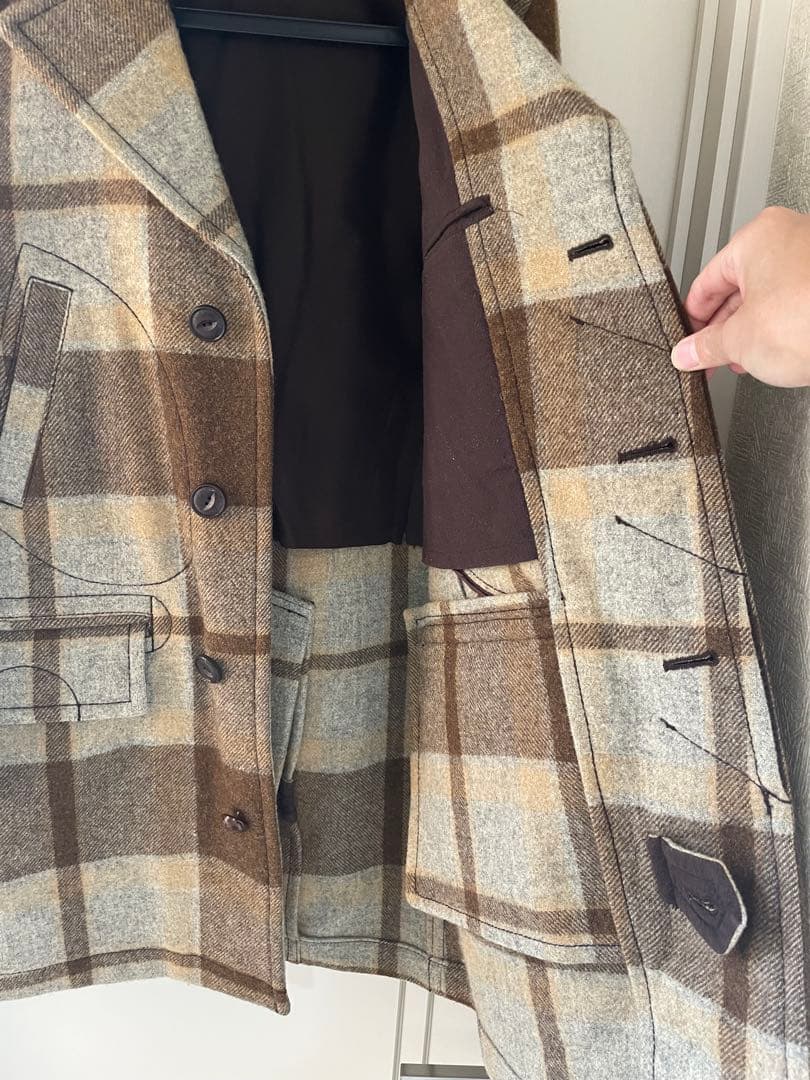 number nine ナンバーナイン ウール ジャケット コート