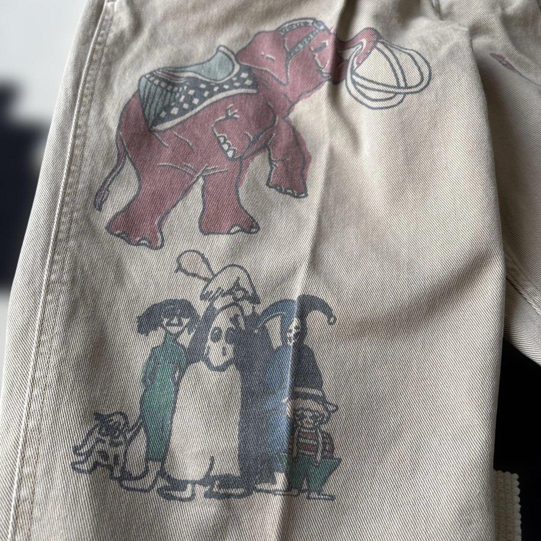 gotohollywood 01 サーカスパンツ　ベージュ