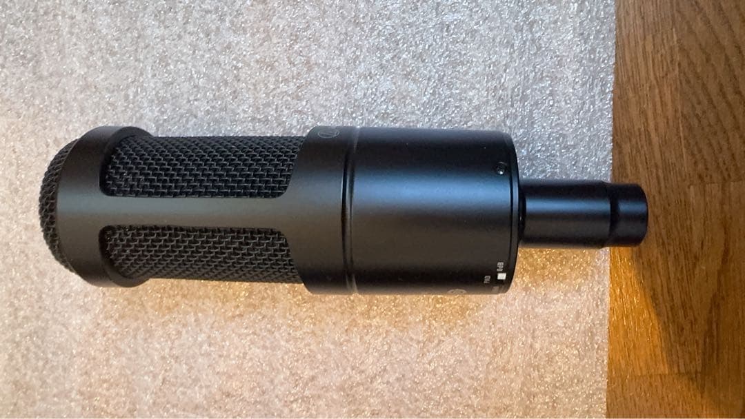 【美品】audio-technica AT2035 コンデンサーマイク