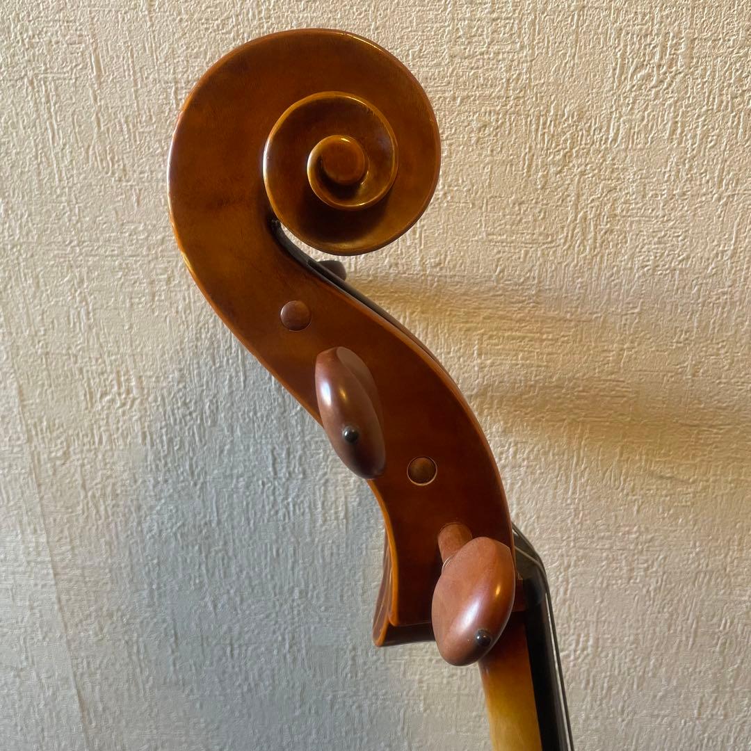 【ヴィオラ】geminiano no.10 チェロ4/4【ハードケース付】