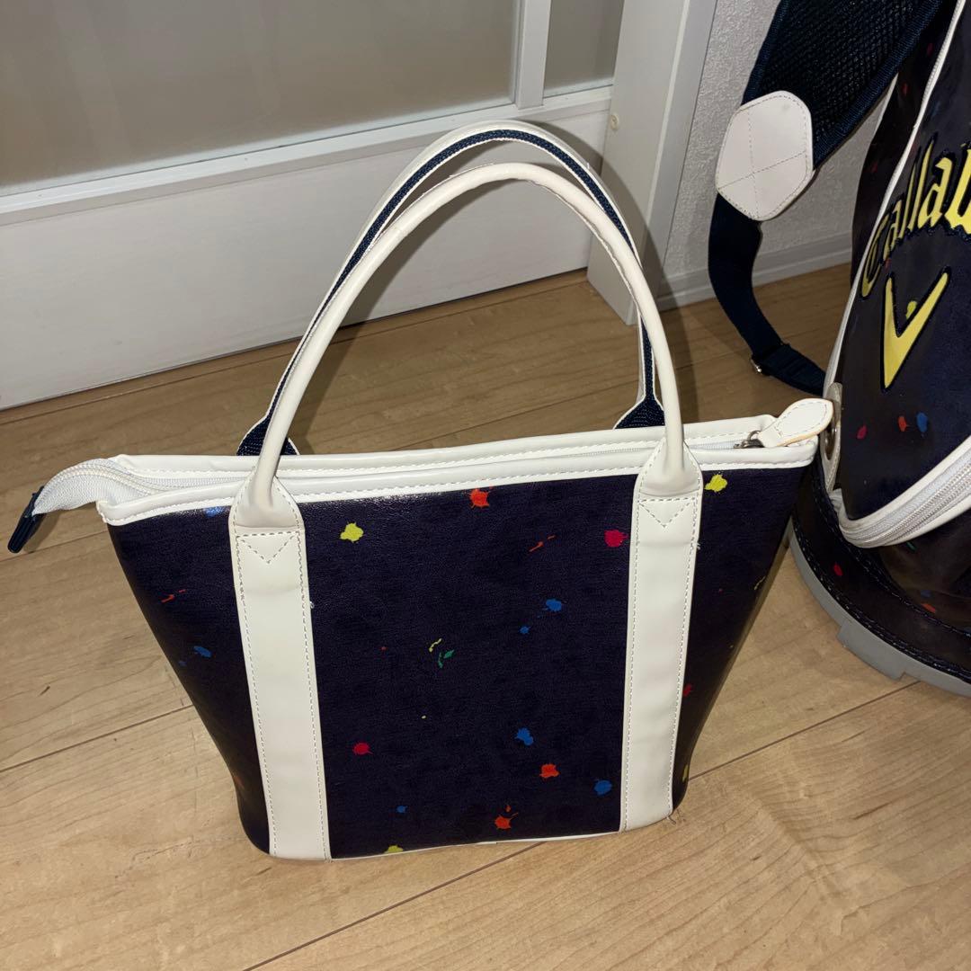 レア！バック付き　callaway ゴルフバック！　おしゃれ！