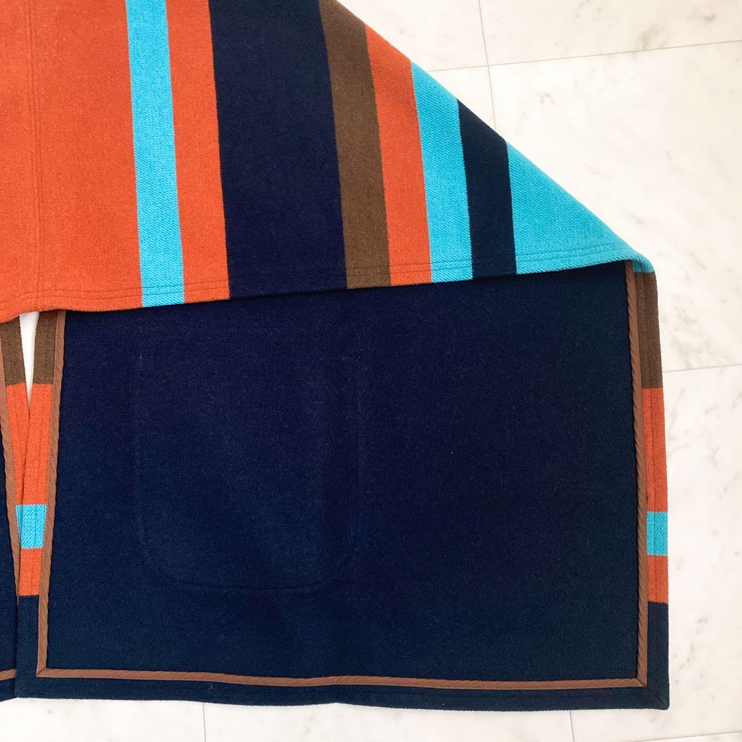 美品✨ See By Chloé シーバイクロエ　マルチカラーポンチョ