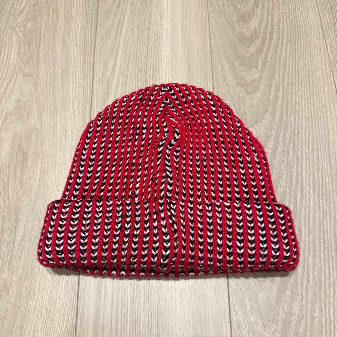 Supreme ニット帽 赤