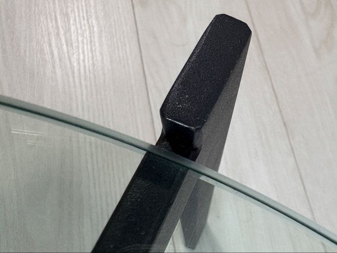 アルモニア ガラスセンターテーブル セパレートタイプ 丸テーブル Armonia