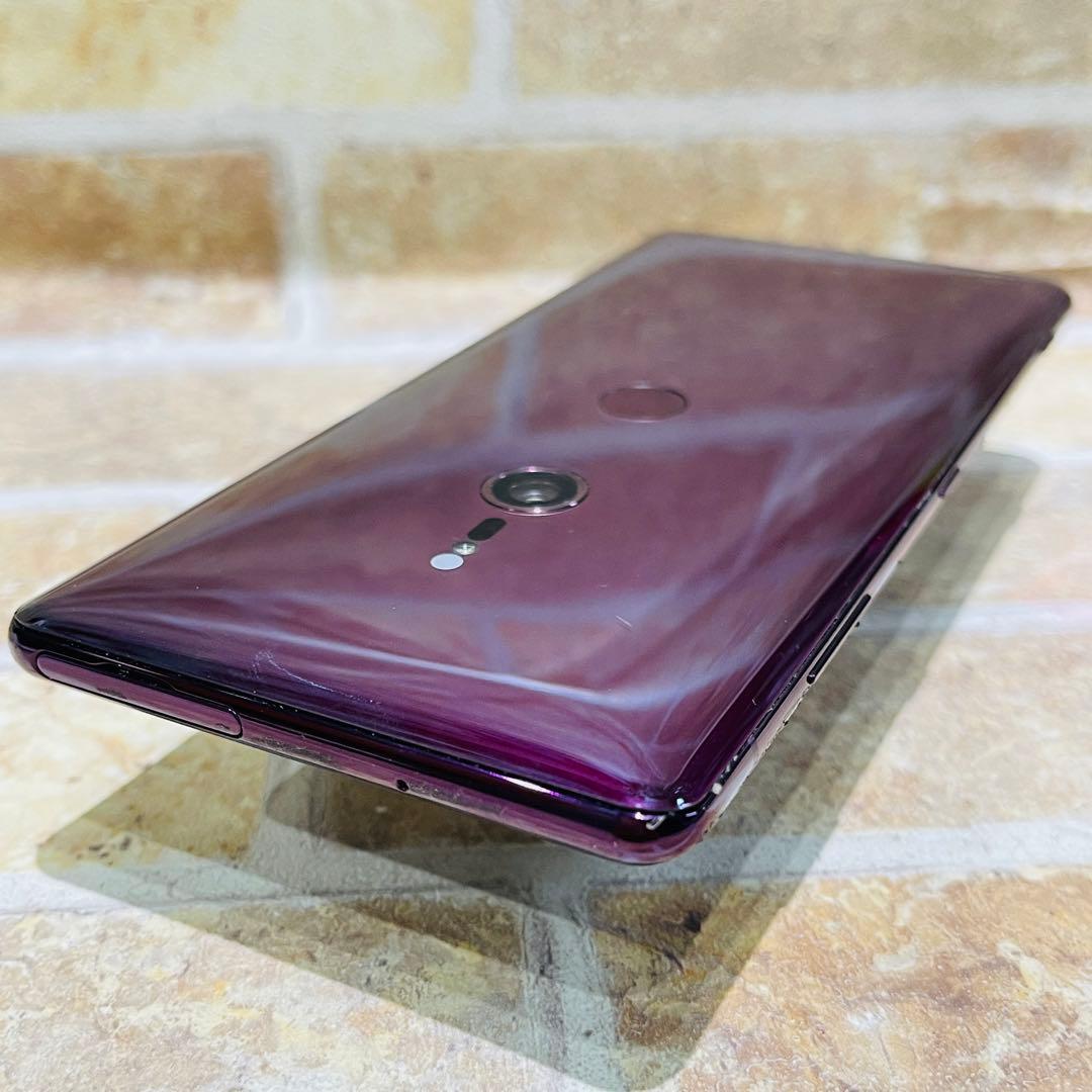 SIMフリー Xperia XZ3 64GB ボルドーレッド 電池良好