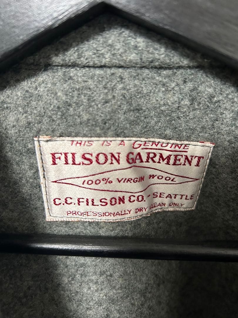 美品　FILSON フィルソン USA製 ウールジャケット 　ダブルマッキーノ
