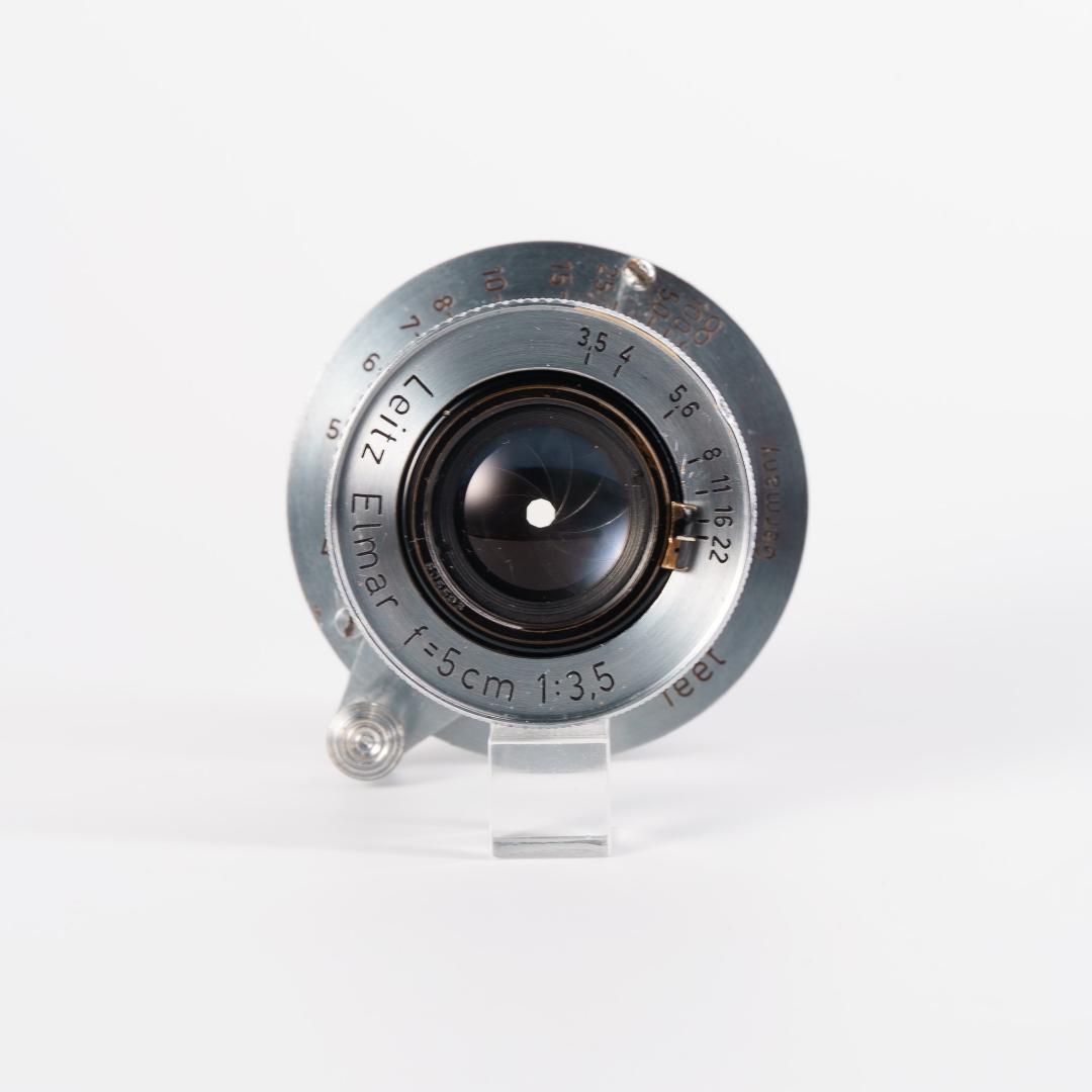 Leica bluecoted Elmar 50mm F3.5 オールドレンズ