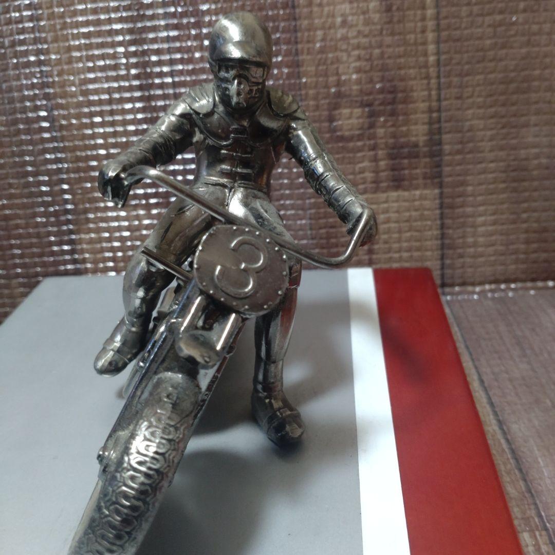 オートレース　金属オブジェ　ダイナミックオートレース　非売品　川口オート