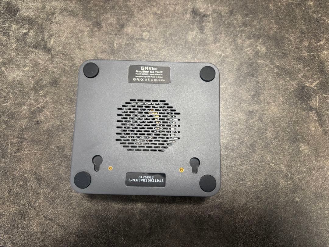 ミニPC GMKtec G3 PLUS B 8+256GB
