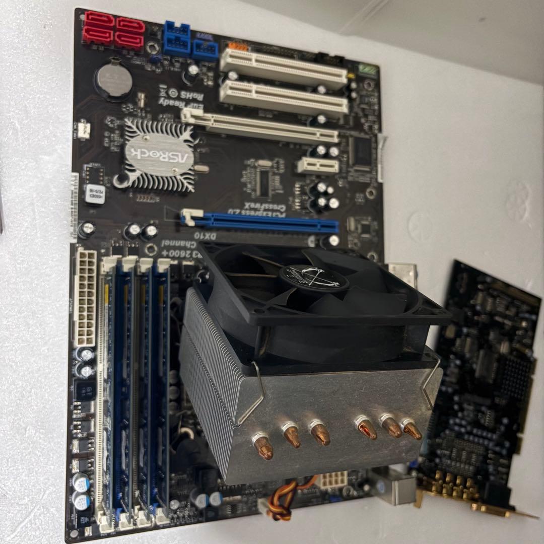 ASRock H55DE3, CPU, RAM16GB, GPU 4GB セット