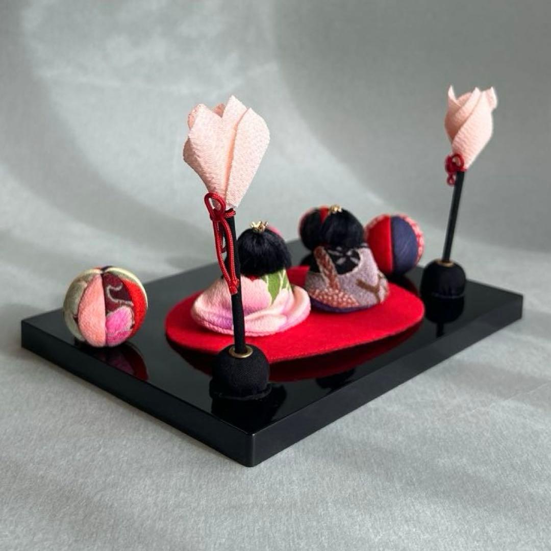 お雛様 ちりめん細工 雛飾り ひな祭り 桃の節句