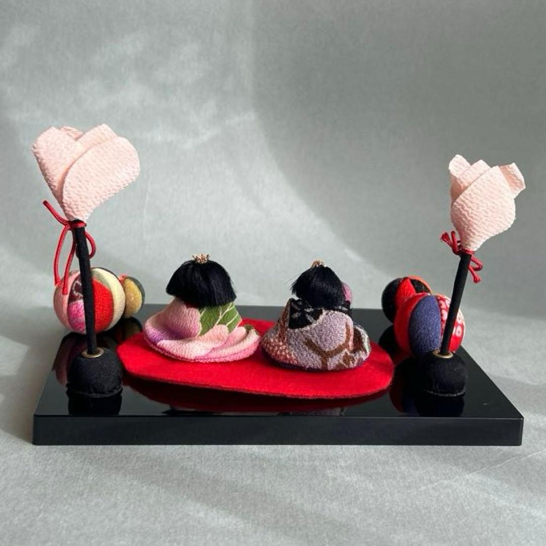 お雛様 ちりめん細工 雛飾り ひな祭り 桃の節句