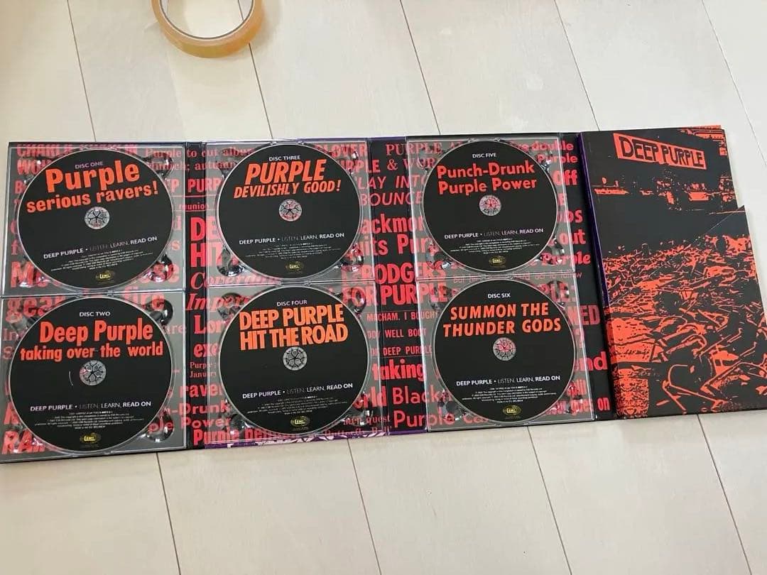 DEEP PURPLE LISTEN LEARN READ ON 6CDセット