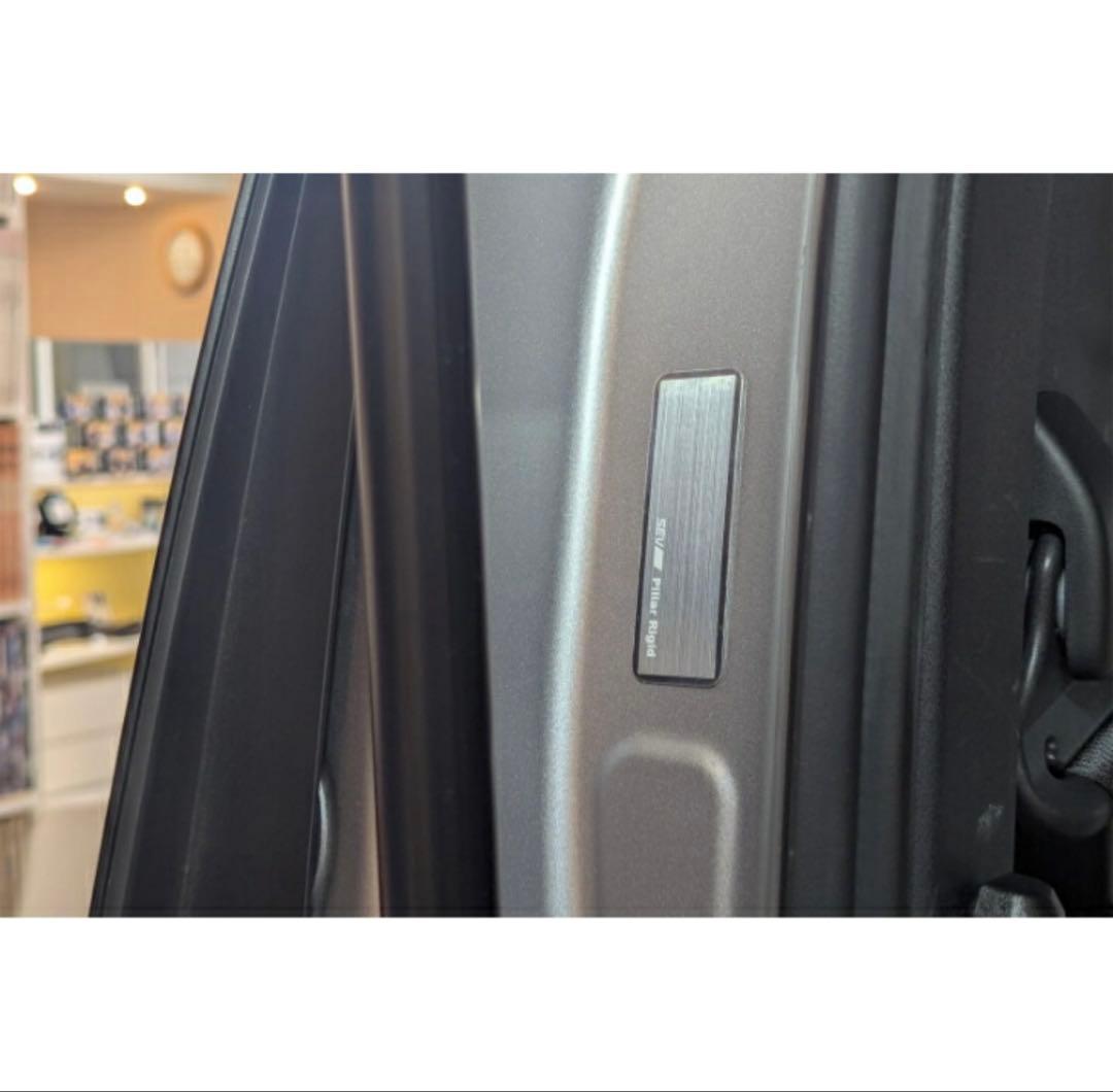 SEV ピラーリジット4枚セット！SEV初のクルマのピラーへ装着する専用製品です