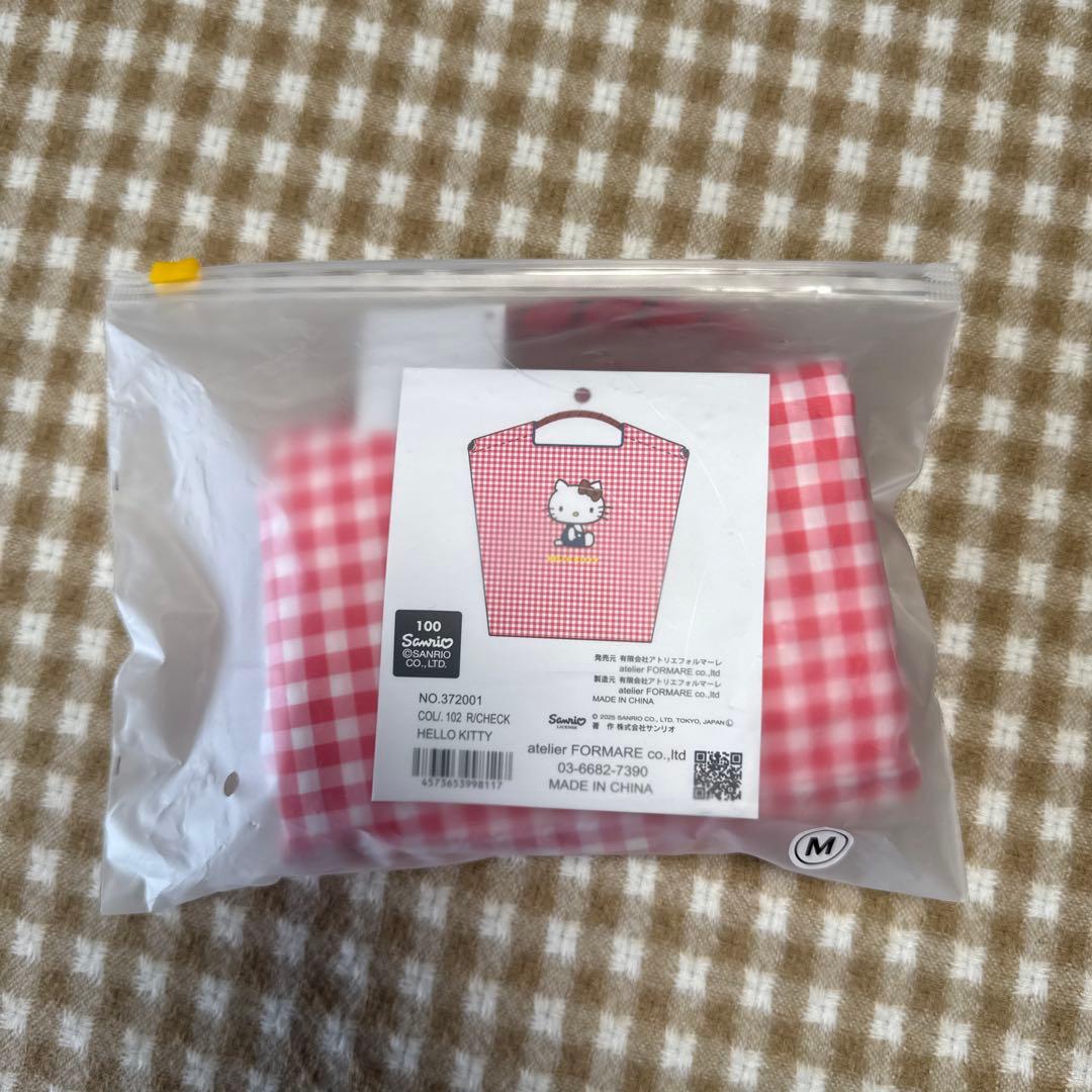 【未開封】ボールアンドチェーン サンリオ ハローキティ コラボ エコバッグ M