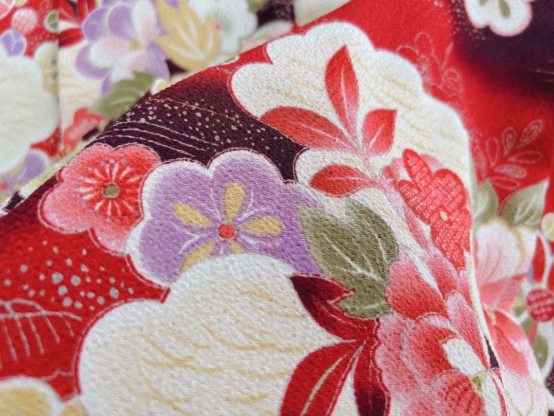 七五三 7歳着物 大正ロマン風