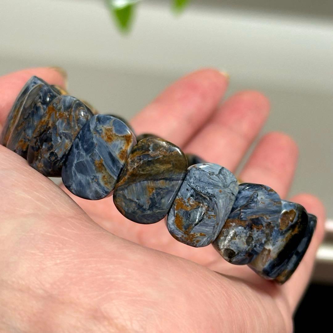 ラスト一点！ 最高級 希少 ブルーピーターサイト バングル 16mm 19cm