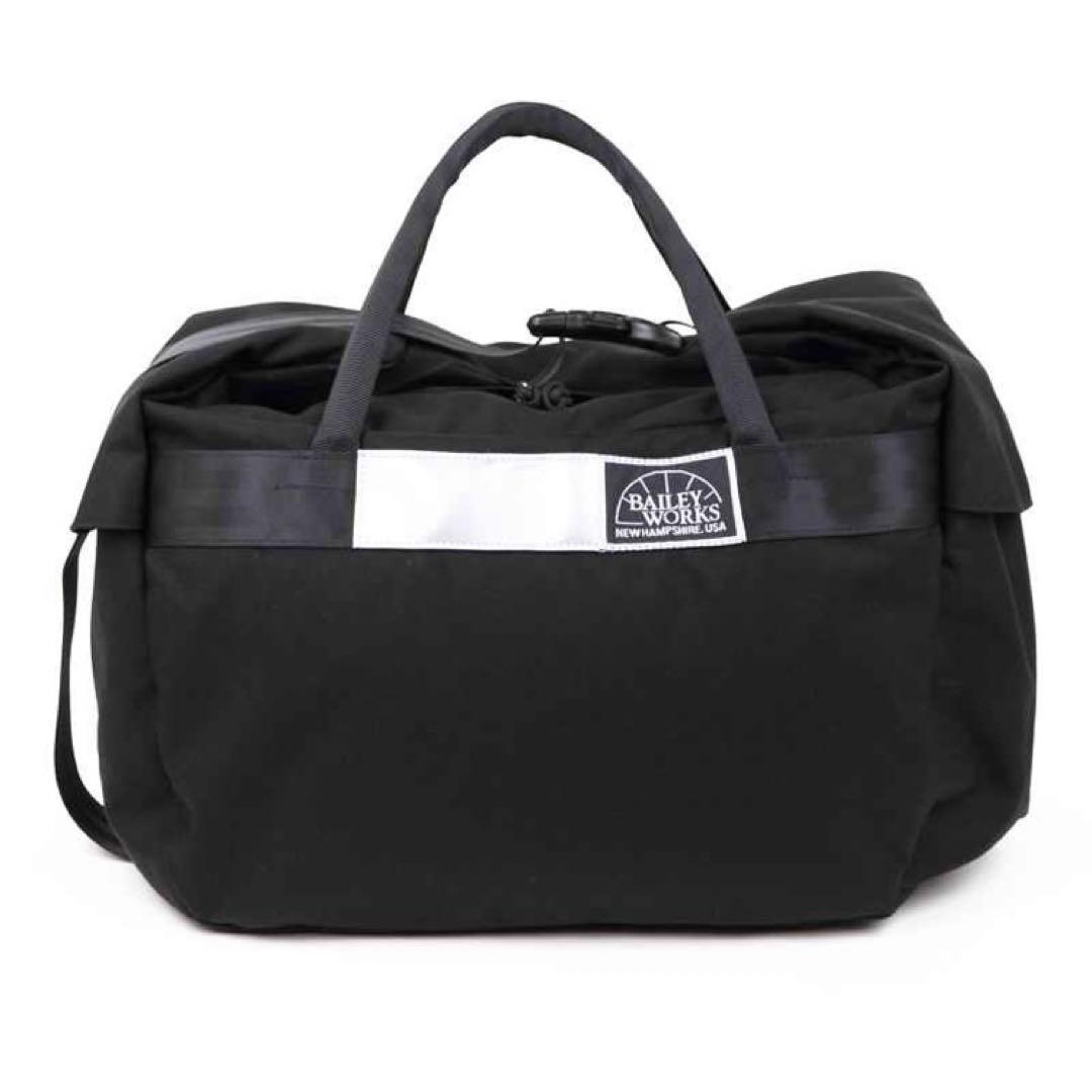 BAILEY WORKS ホエールマウス ダッフルバッグ ブラックM USA製