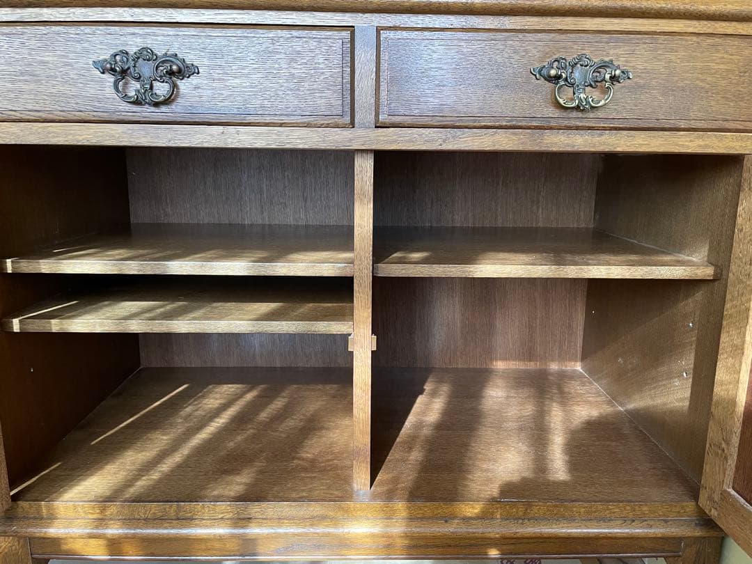 アンティーク 昭和レトロ 食器棚 茶棚 茶箪笥 和家具 時代箪笥 古民家