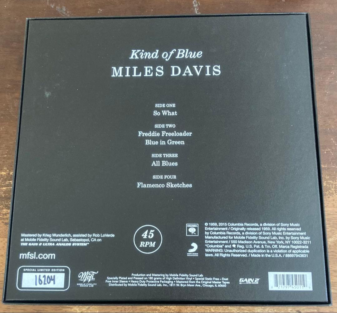 ■最高音質45回転2LPボックス盤■MILES DAVIS / マイルスデイヴィ