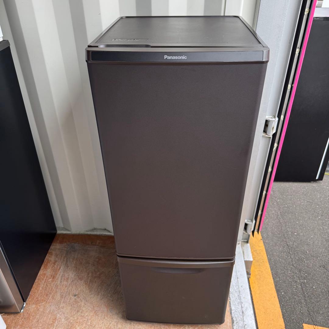 C7424★2021年製美品★パナソニック 冷蔵庫 マットブラウン　一人暮らし