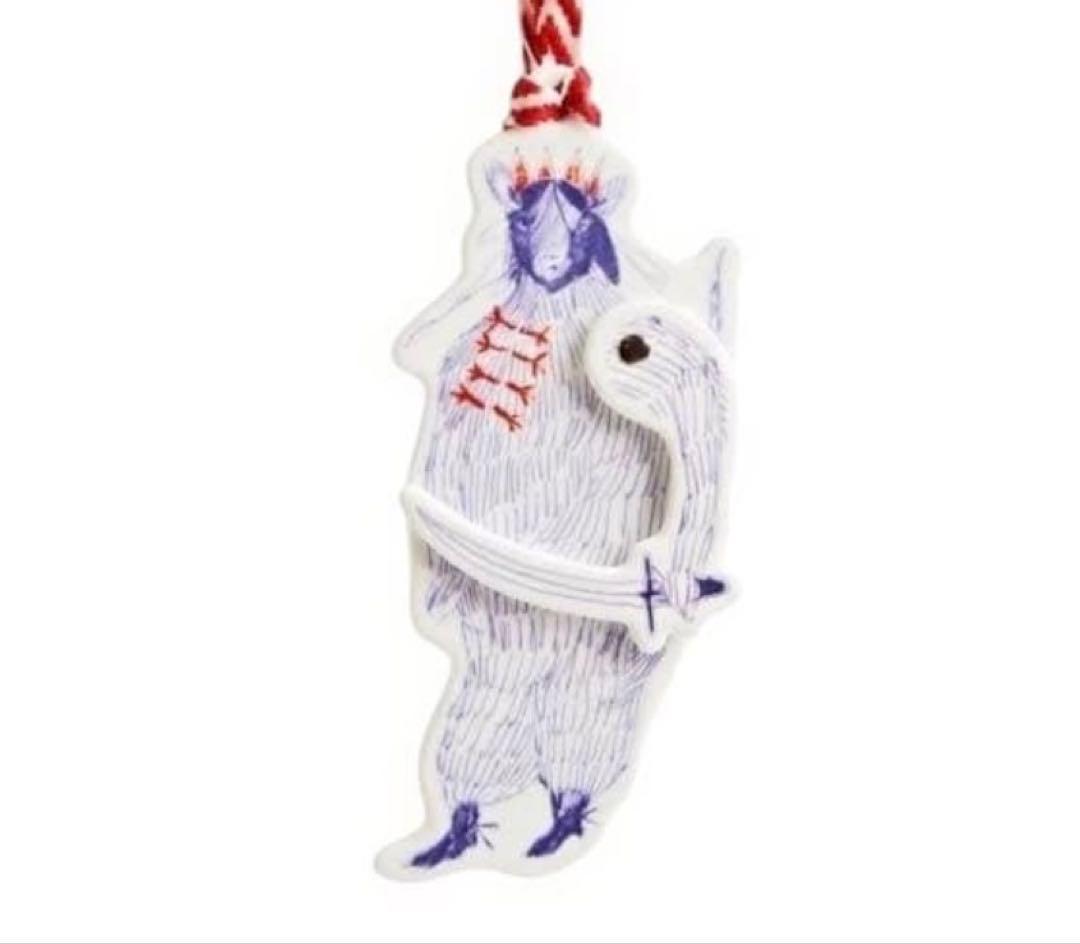 新品★3個ウェッジウッド　クリスマス ホリデイオーナメント ロッキングホース 他