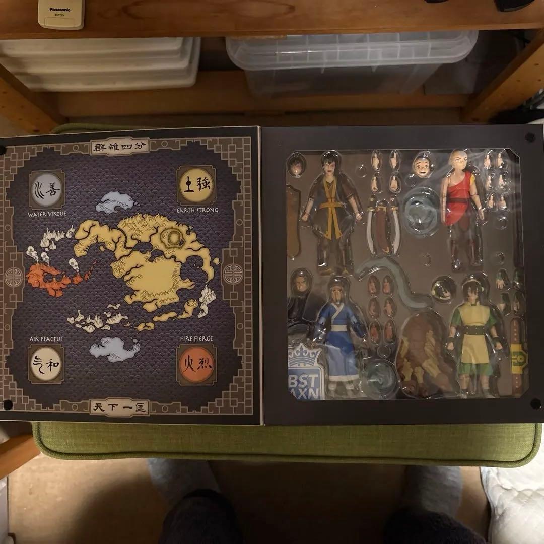 最後のエアベンダーアン Avatar フィギュア