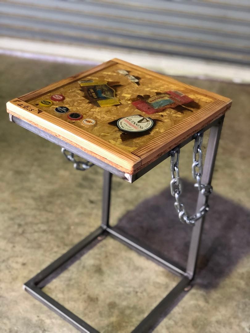 【SALE】クラッシュアート　サイドテーブル