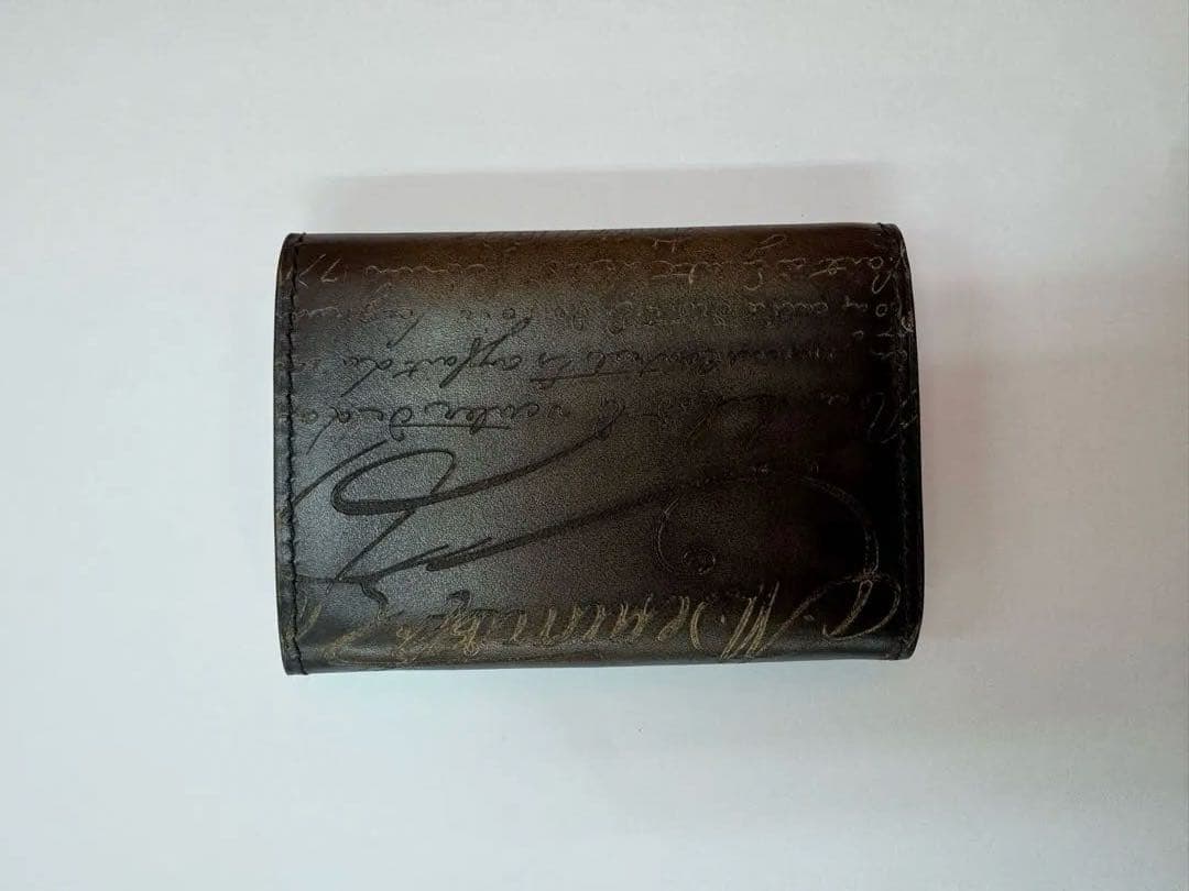 【美品】Berluti ブラックレザー 名刺入れ