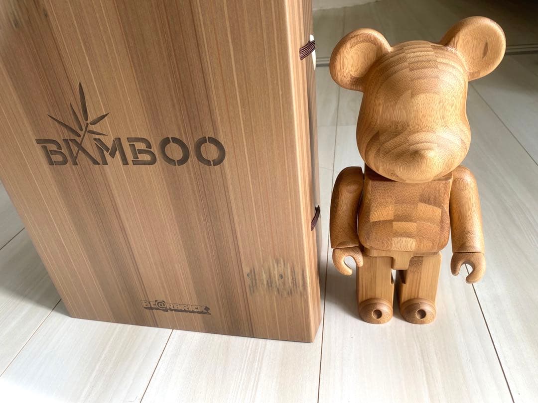 BE@RBRICK カリモク BAMBOO 400％　ベアブリック