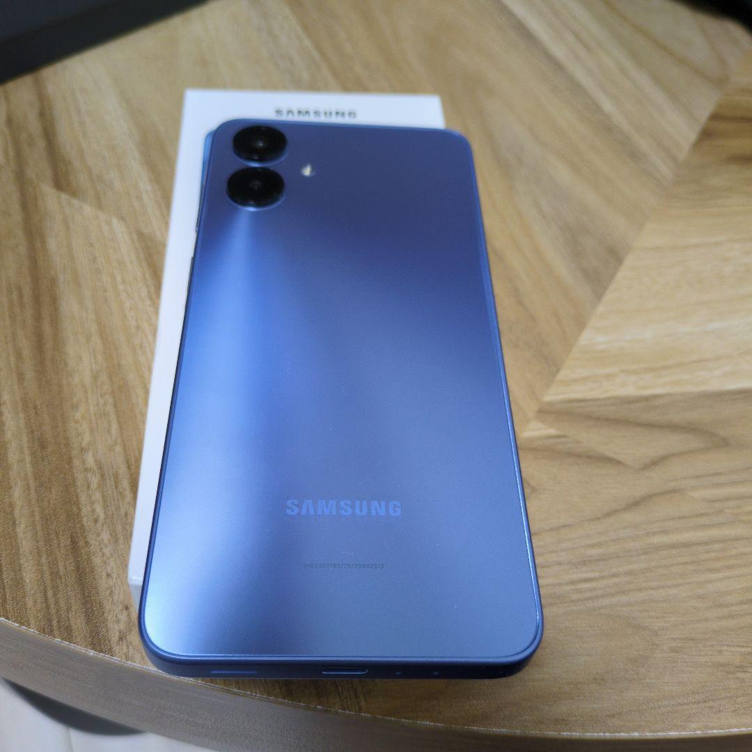 Samsung Galaxy A25 5G 青色 本体