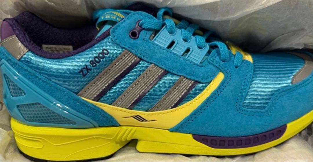 靴 adidas ZX 8000 JC & MT Consortium Blue