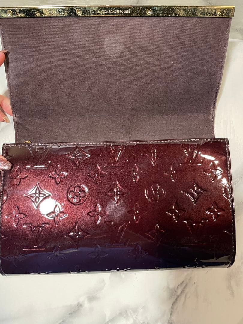 ルイヴィトン　ヴェルニ　クラッチ　ショルダーバッグ