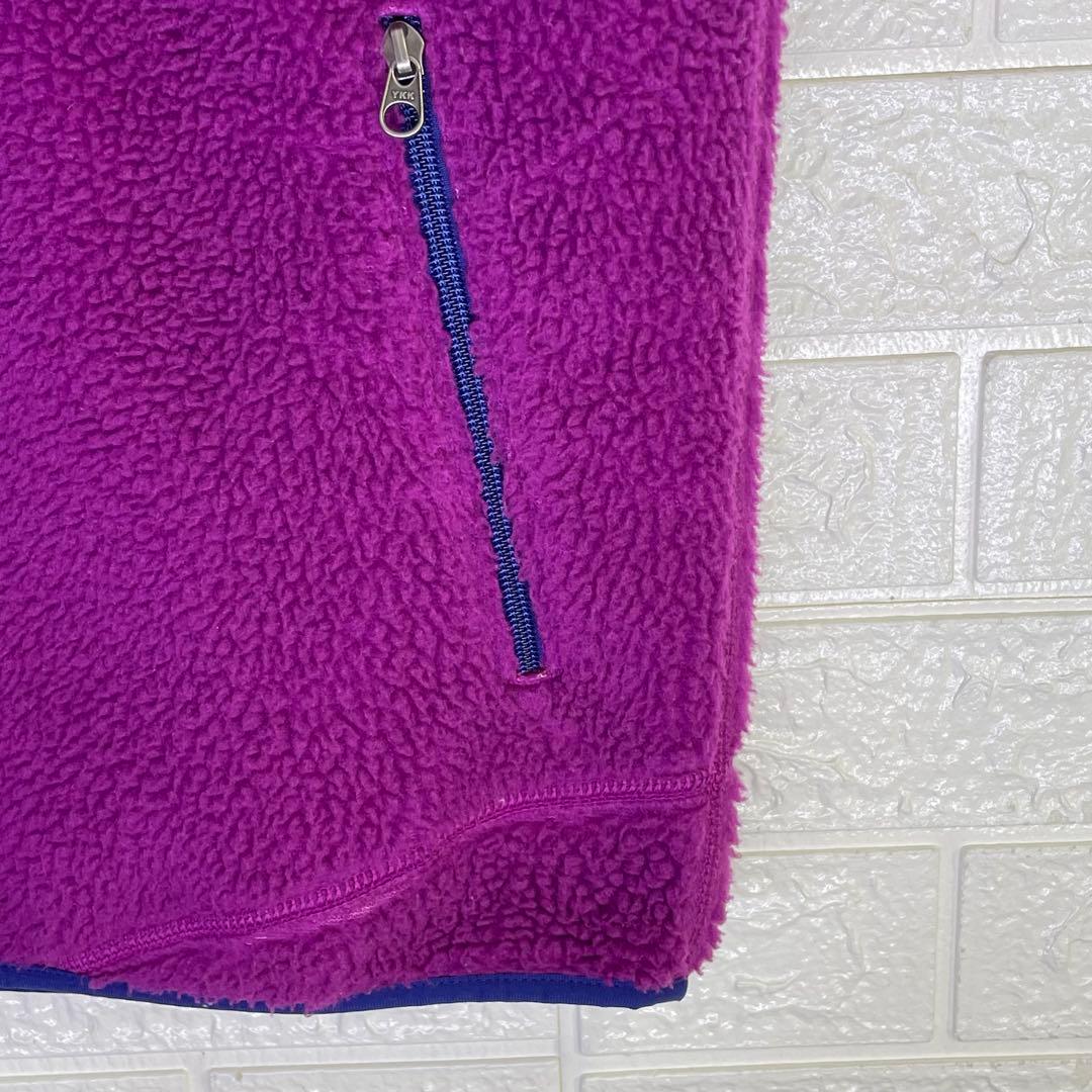 【24時間以内　匿名発送】パタゴニア　レトロX ボアベスト　パープル　Mサイズ