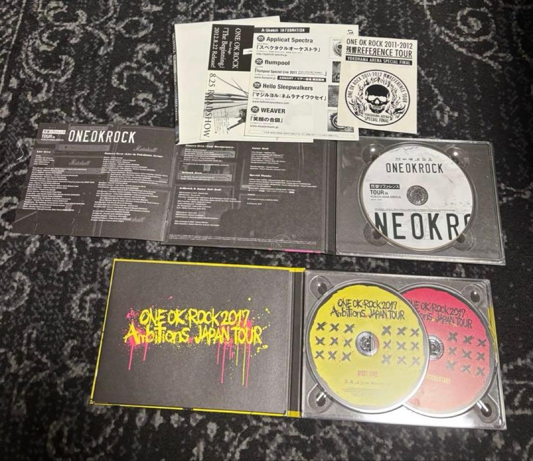 ONE OK ROCK ライブDVD Blu-ray まとめ売り10点