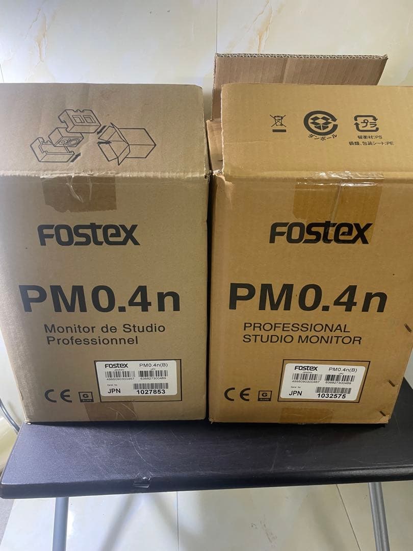 FOSTEX製スピーカー PM0.4n 2個セット