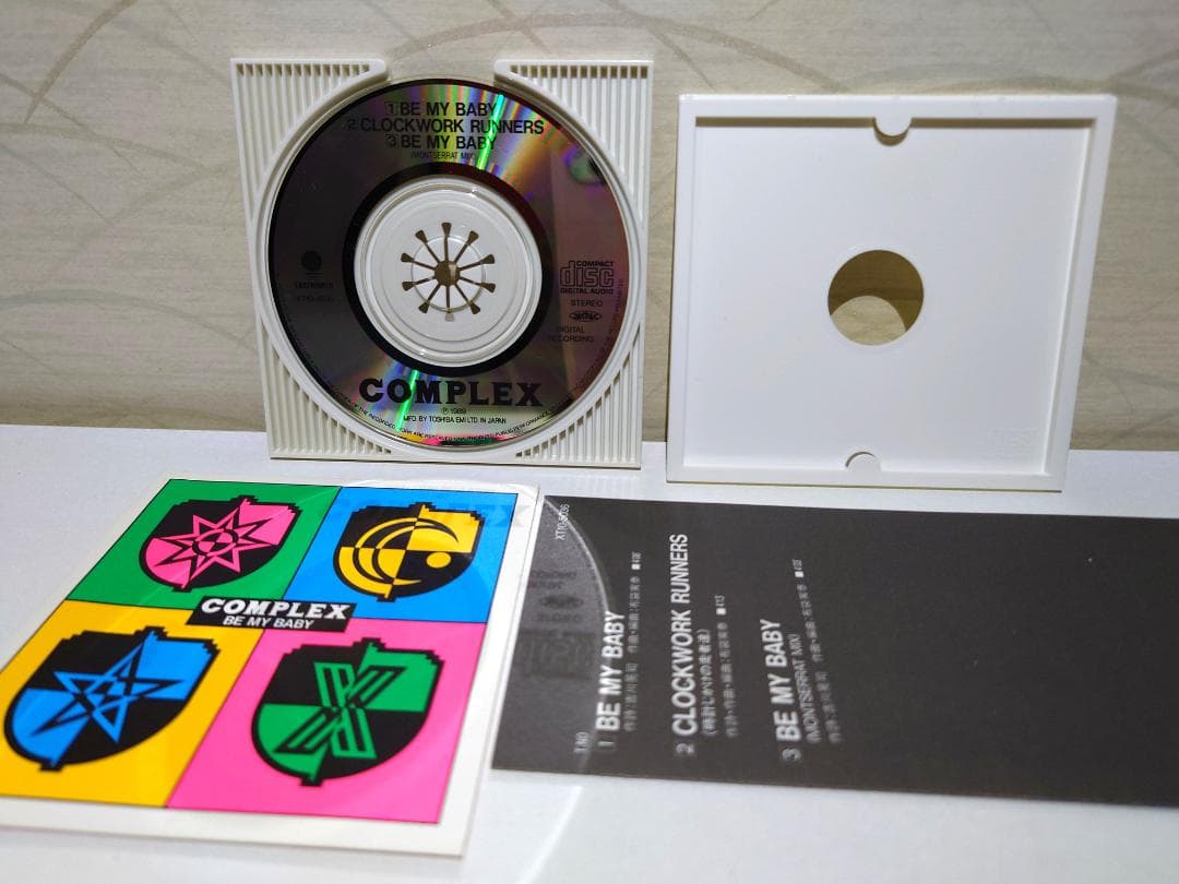 希少 8㎝ CD　COMPLEX 　BE MY BABY 吉川晃司＆布袋寅泰