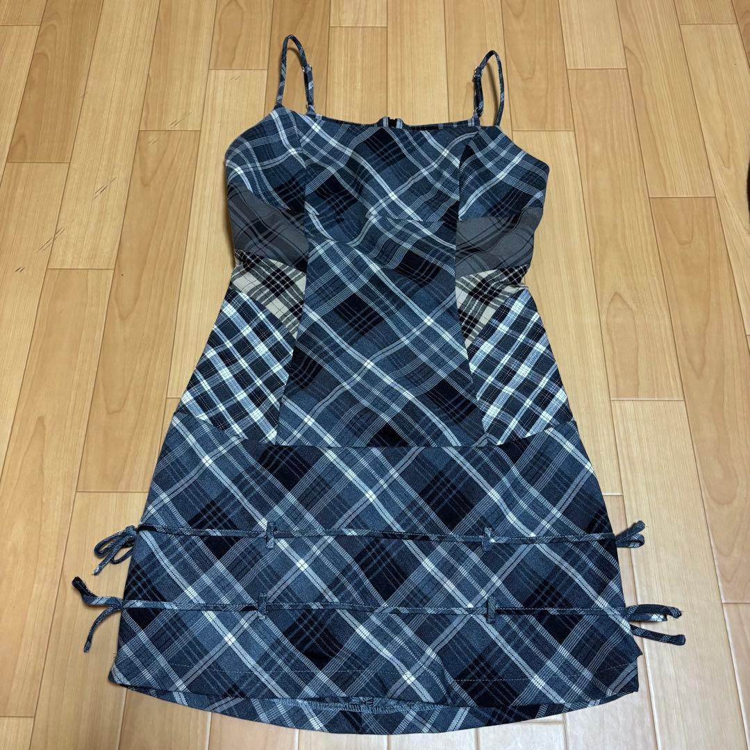 andmary Aine set mini dress グレー　Mサイズ