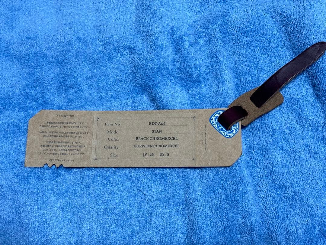 ローリングダブトリオ スタン US8 (26cm) クロムエクセル　タグ付き