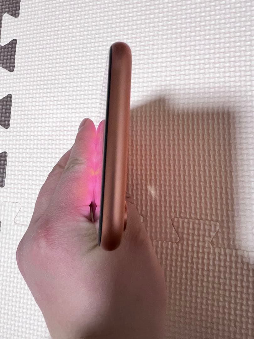 iPhone XR 128GB コーラル 本体 SIMロック解除