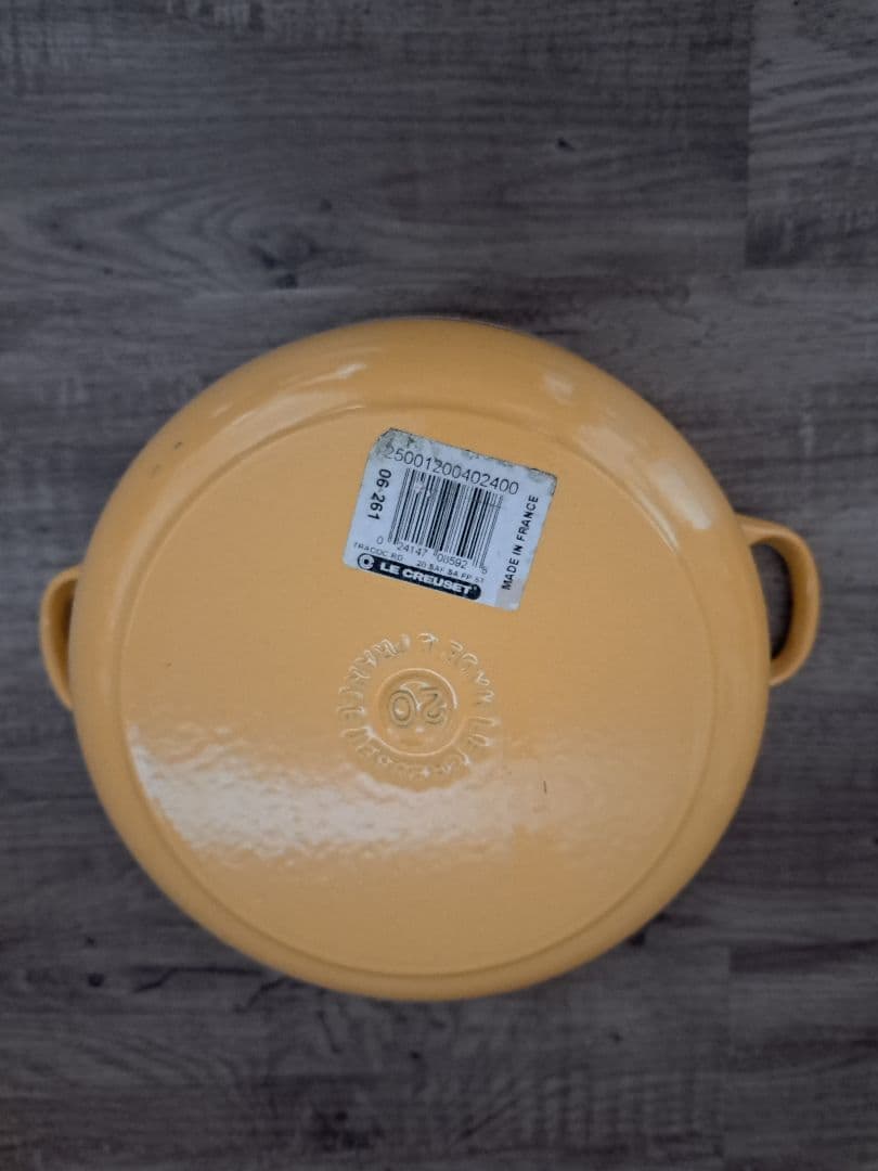 【未使用】ルクルーゼ　ココットロンド20cm