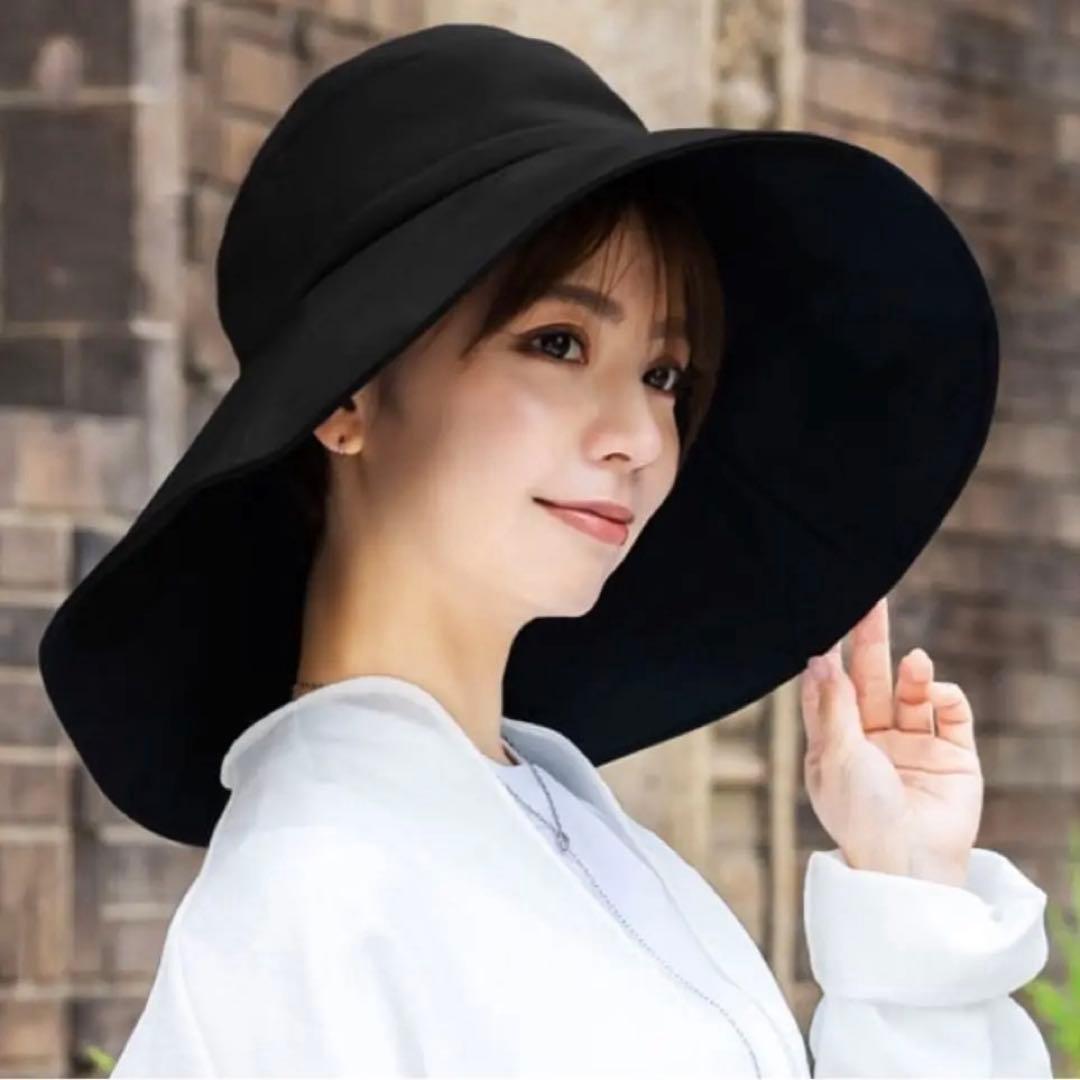 【極美品】芦屋ロサブラン ワイドブリムハット