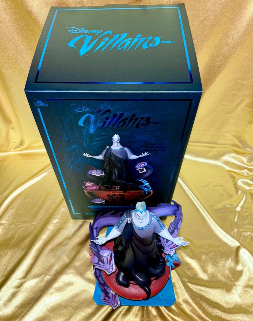 ディズニーストア　ハデス　ヴィランズ　ヘラクレス　ライティング　フィギュア　置物