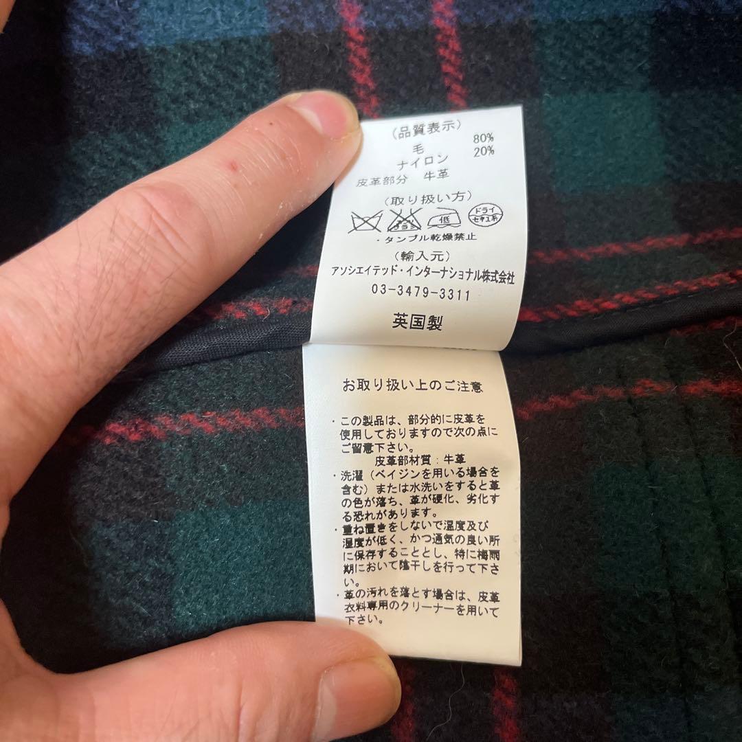 Gloverall ダッフルコート 38 ブラウンタータン