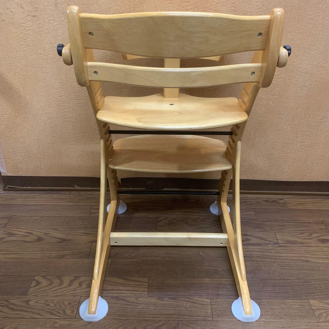 ☆良品☆【大和屋】すくすくチェア ハイチェア テーブル&ガード付き